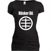 Женская удлиненная футболка Hüsker Dü