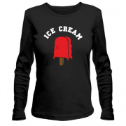Жіночий лонгслів Морозиво Ice Cream