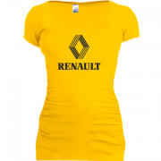 Женская удлиненная футболка Renault