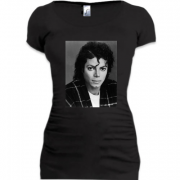 Женская удлиненная футболка Michael Jackson (фото)
