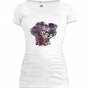 Женская удлиненная футболка Ursa