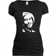 Женская удлиненная футболка Bob Marley (2)