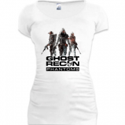 Женская удлиненная футболка Ghost Recon Phantoms