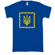 Футболка с гербом Президента Украины