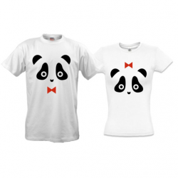 Парні футболки з пандами
