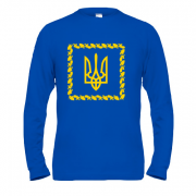 Чоловічий лонгслів з гербом Президента України
