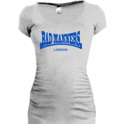 Женская удлиненная футболка Bad Manners
