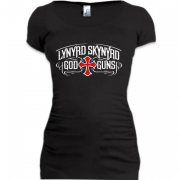 Женская удлиненная футболка Lynyrd Skynkrd
