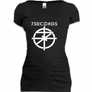Женская удлиненная футболка 7 Seconds