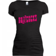 Женская удлиненная футболка Buzzcocks