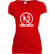 Женская удлиненная футболка Killing Joke