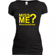 Женская удлиненная футболка Miss Me& (Morriarty)