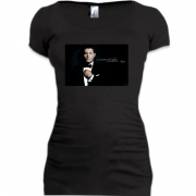 Женская удлиненная футболка Dean 007