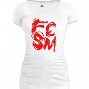 Женская удлиненная футболка FCSM