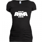Женская удлиненная футболка Arma