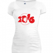 Женская удлиненная футболка Обезьяна 2016
