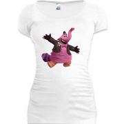 Женская удлиненная футболка Головоломка - Bingbongo
