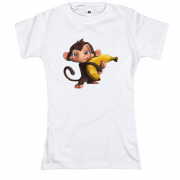 Футболка мавпа з бананом