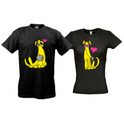 Парные футболки с собаками