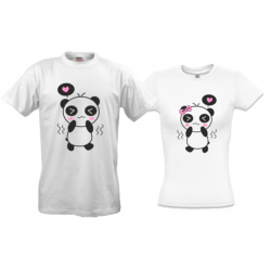 Парные футболки Панда - любовь (2)