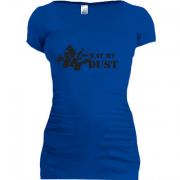 Женская удлиненная футболка Eat My Dust