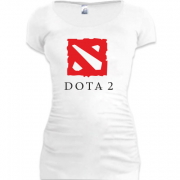 Женская удлиненная футболка DOTA 2