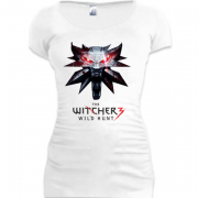 Женская удлиненная футболка The Witcher 3