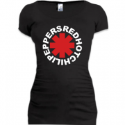 Женская удлиненная футболка Red Hot Chili Peppers (B)