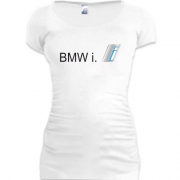 Женская удлиненная футболка BMW i-Series