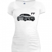 Женская удлиненная футболка Audi TT (2)