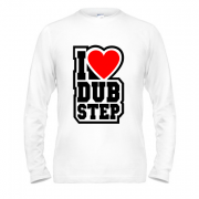 Лонгслив I love dub step