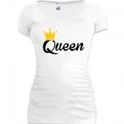 Женская удлиненная футболка "Королева"