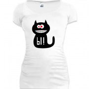 Женская удлиненная футболка "Ы"