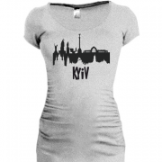 Женская удлиненная футболка Киев
