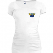 Женская удлиненная футболка Pokemon GO mini