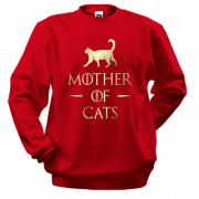 Свитшот Mother of cats (кошачья мама)