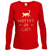 Лонгслив Mother of cats (кошачья мама)