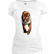 Подовжена футболка з тигром (2)