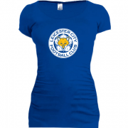 Женская удлиненная футболка Лестер Сити