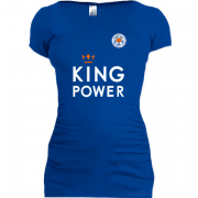 Женская удлиненная футболка Leicester City - Power King