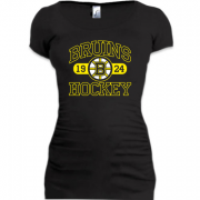 Женская удлиненная футболка Bruins yockey
