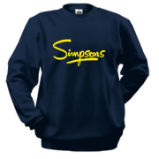 Свитшот с надписью Симпсоны
