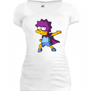 Женская удлиненная футболка Batgirl Simpson