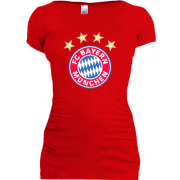 Женская удлиненная футболка FC Bayern