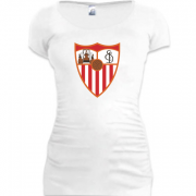 Женская удлиненная футболка FC Sevilla (Севилья)