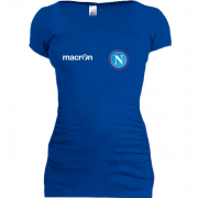 Женская удлиненная футболка FC Napoli (Наполи) mini
