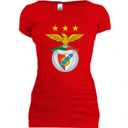 Женская удлиненная футболка FC Benfica (Бенфика)