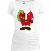 Подовжена футболка Я - Санта Клаус (2)