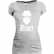 Женская удлиненная футболка Team Secret