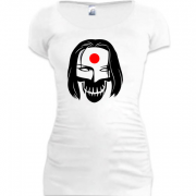 Женская удлиненная футболка Катана (Suicide Squad)